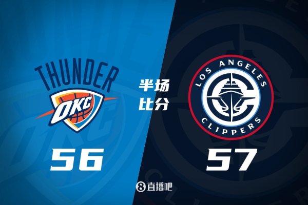 信汇网 哈登22分5板4助 亚历山大12分7助 快船半场领先雷霆1分!